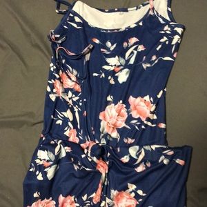 Floral jumpsuit